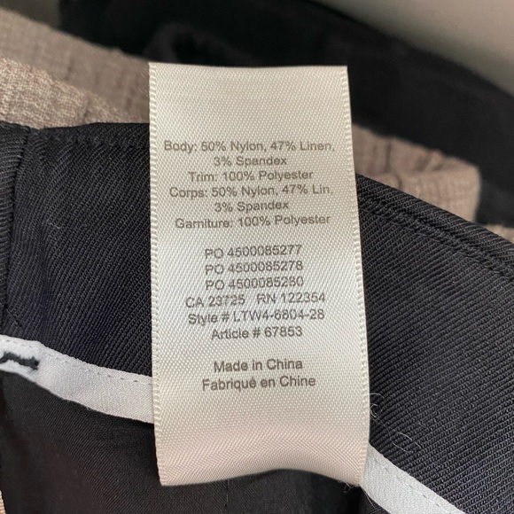 Wilfred Black Textured Cropped Slim Pants 8 - Picture 5 of 5